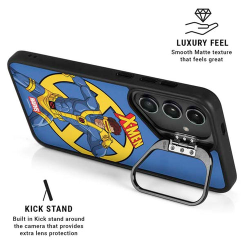 Marvel X-Men Cyclops Galaxy S25 Ultra Kickstand Case